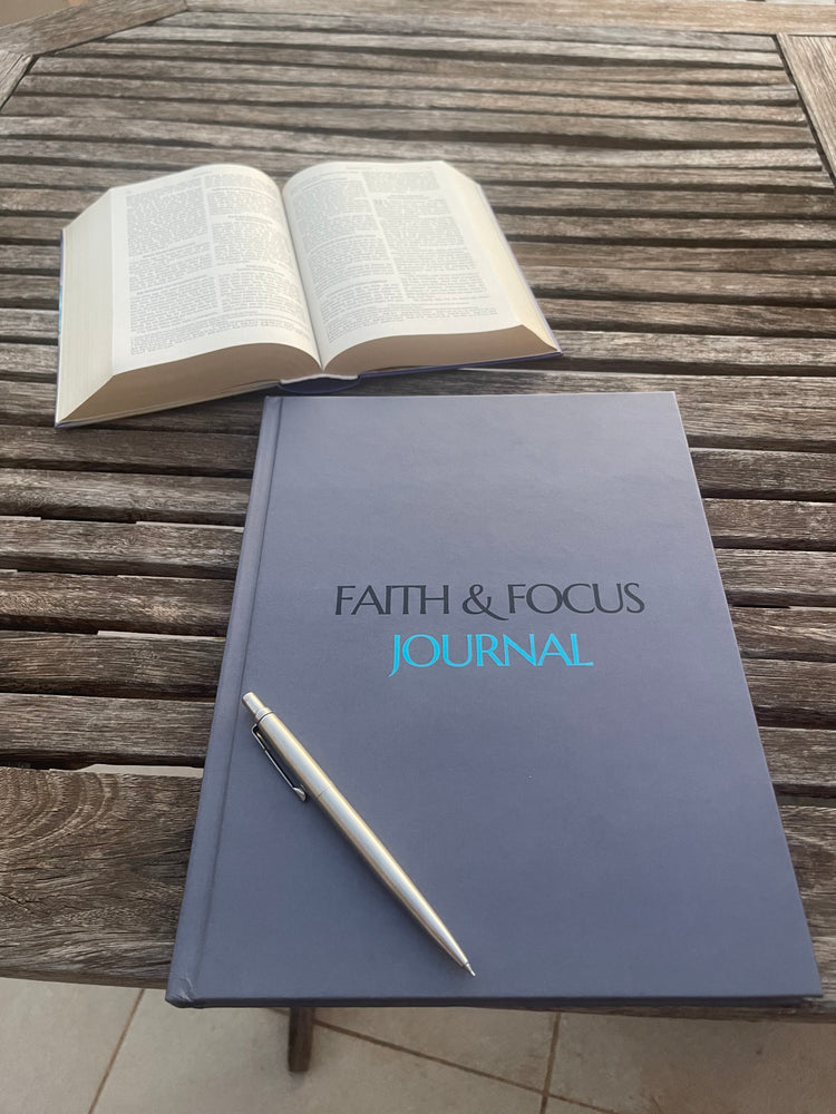 FAITH & FOCUS Anker – Journal für die Stille Zeit (A4 Hardcover)