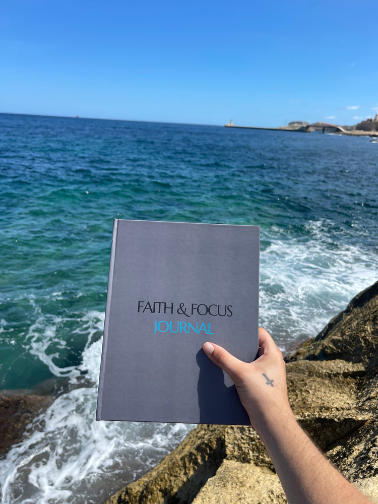 FAITH & FOCUS Anker – Journal für die Stille Zeit (A4 Hardcover)